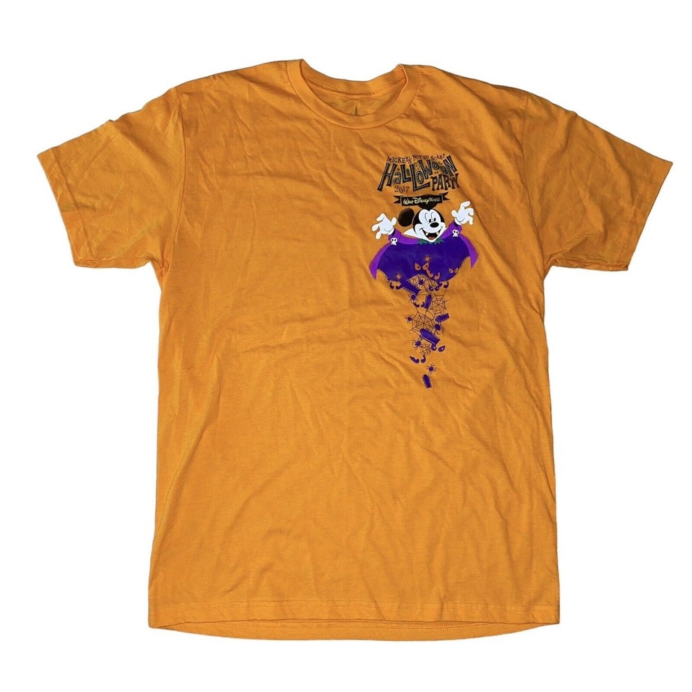Disney Mickey's Not So Scary Halloween Party 2017 T-Shirt Men’s XXL NWT